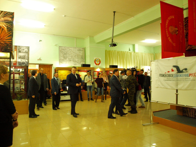 Участие в выставке экспозиций поисковых отрядов Ставропольского края.