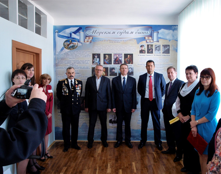 Открытие новой музейной экспозиции, посвящённой 70-летию Великой Победы.